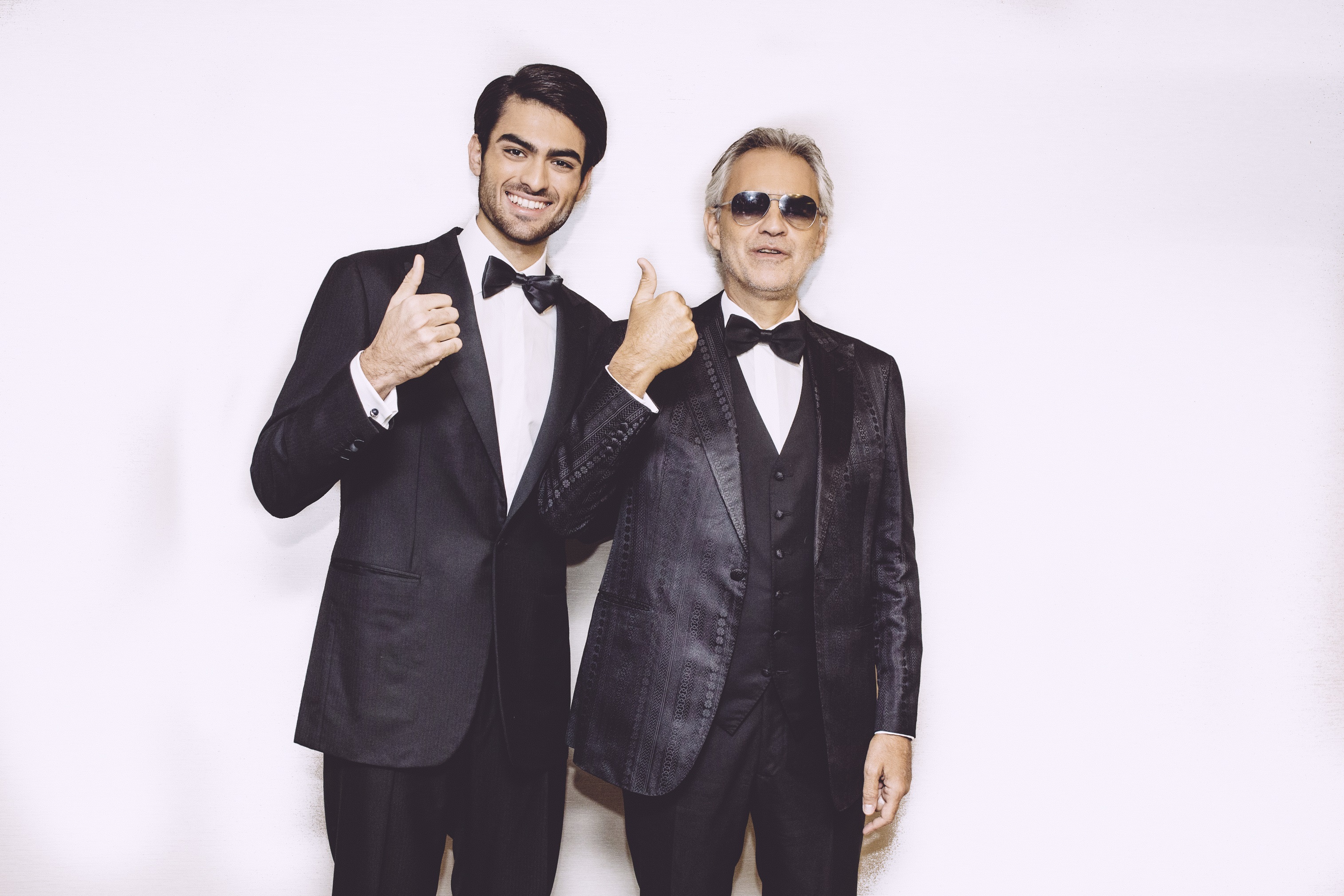 Andrea Bocelli's son Matteo Bocelli shares touching picture with